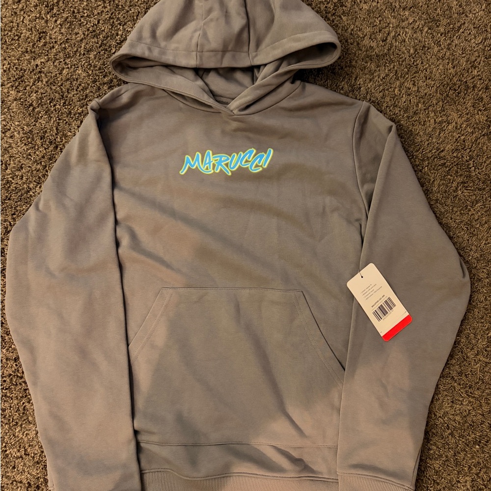 Marucci Men's Gray Hoodie